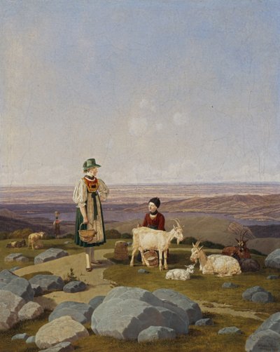 On Gaisalm by Wilhelm Alexander Kobell